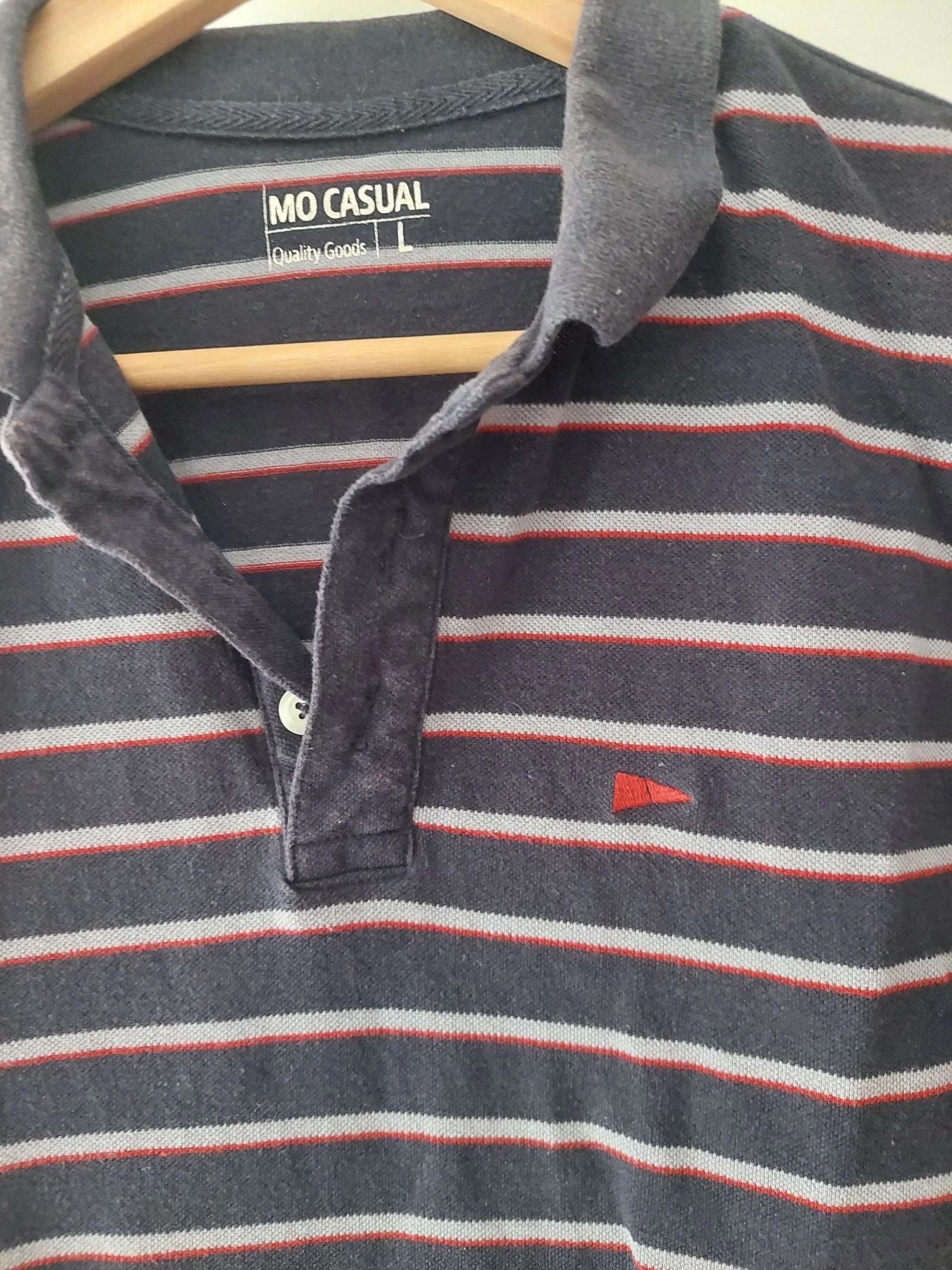 Mo Casual - Polo de hombre a rayas – photo 4